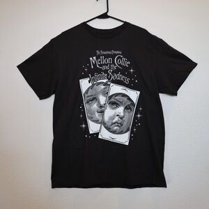 THE SMASHING PUMPKINS MELLON COLLIE MOON BOYFRIEND FIT LADIES T-SHIRT Size XL